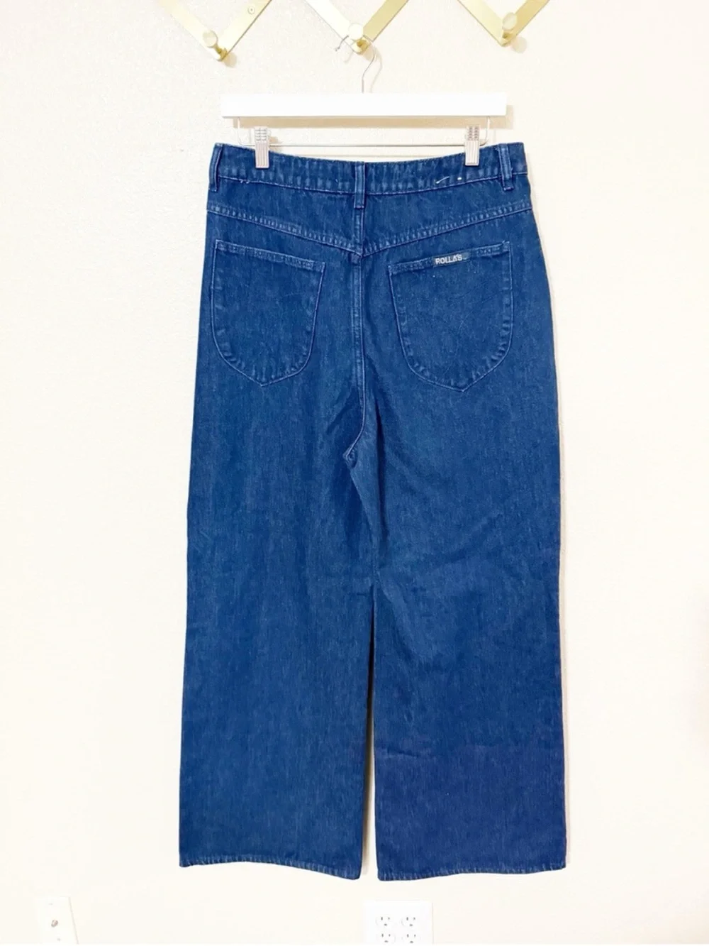 Rollas Studio Flare Button Fly Sailor Free People Shopbop Jeans in Lou Blue 31
